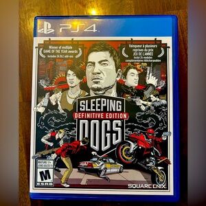 PS4 Sleeping Dogs video game